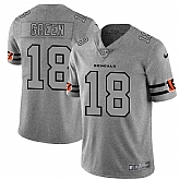 Nike Bengals 18 A.J. Green 2019 Gray Gridiron Gray Vapor Untouchable Limited Jersey Dyin,baseball caps,new era cap wholesale,wholesale hats